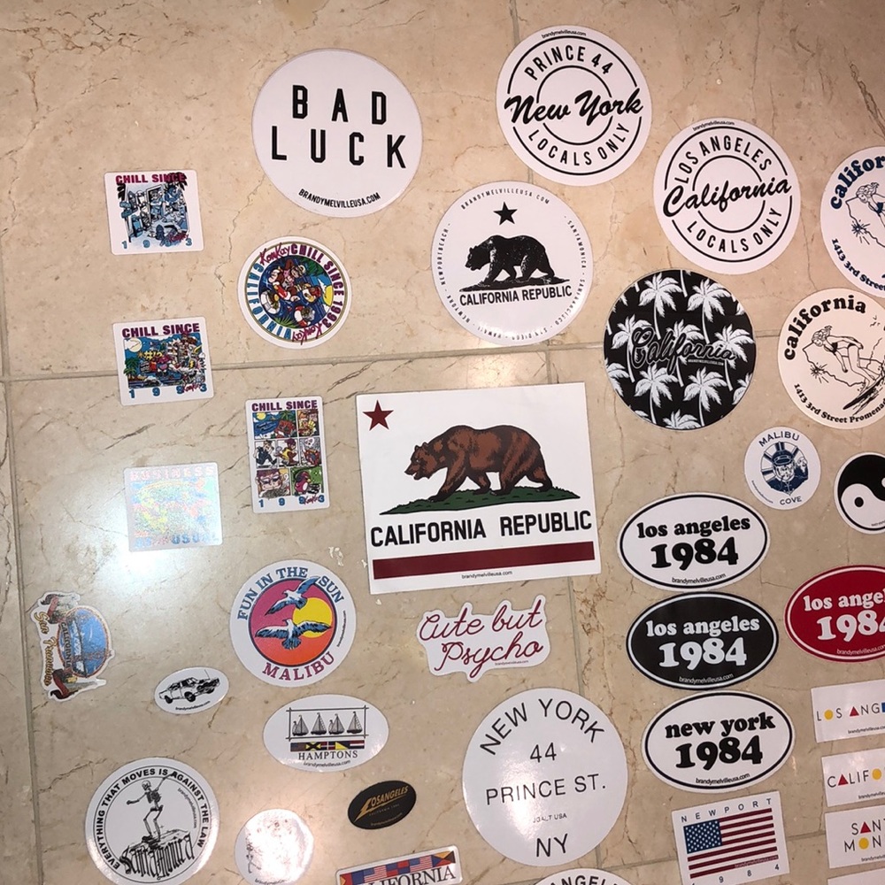 40 Brandy Melville stickers - Picture 3 of 4